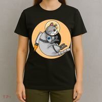 Astronaut Cat T-Shirt thumb 4