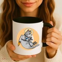 Astronaut Cat Coffee Mug thumb 3