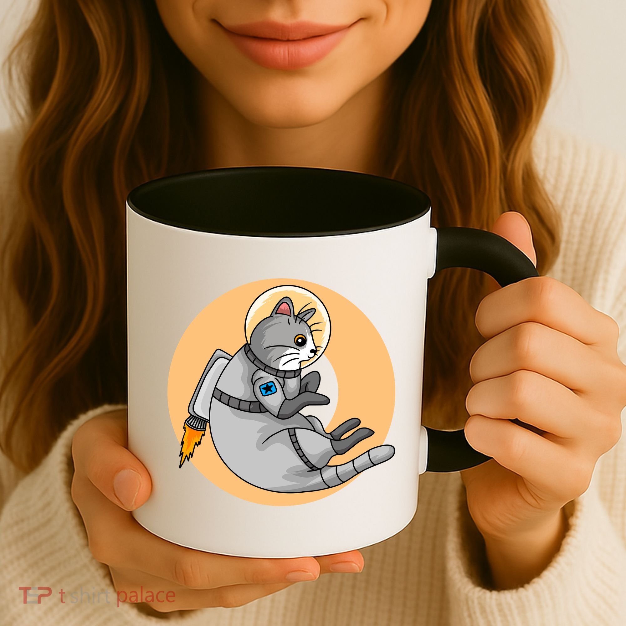 Astronaut Cat Coffee Mug