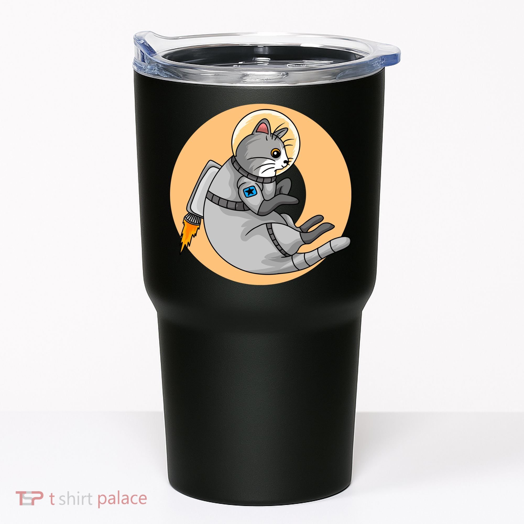 Astronaut Cat Tumbler