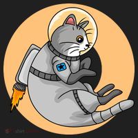 Astronaut Cat Tumbler thumb 3