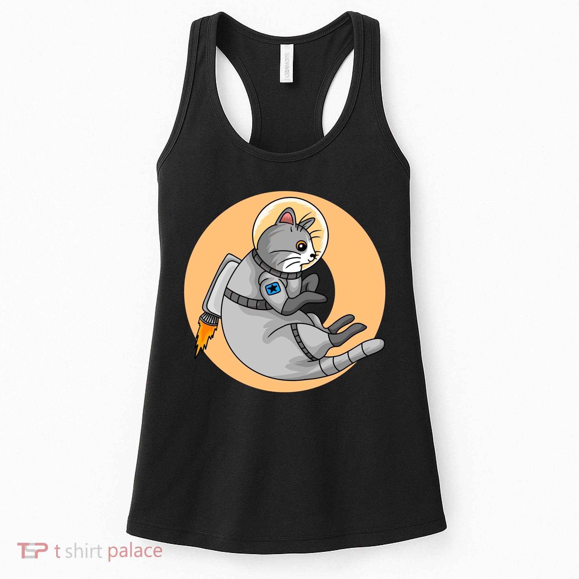 Astronaut Cat Women's Tank Top