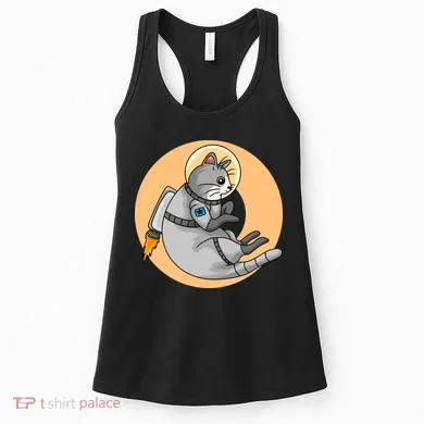Astronaut Cat Women's Tank Top