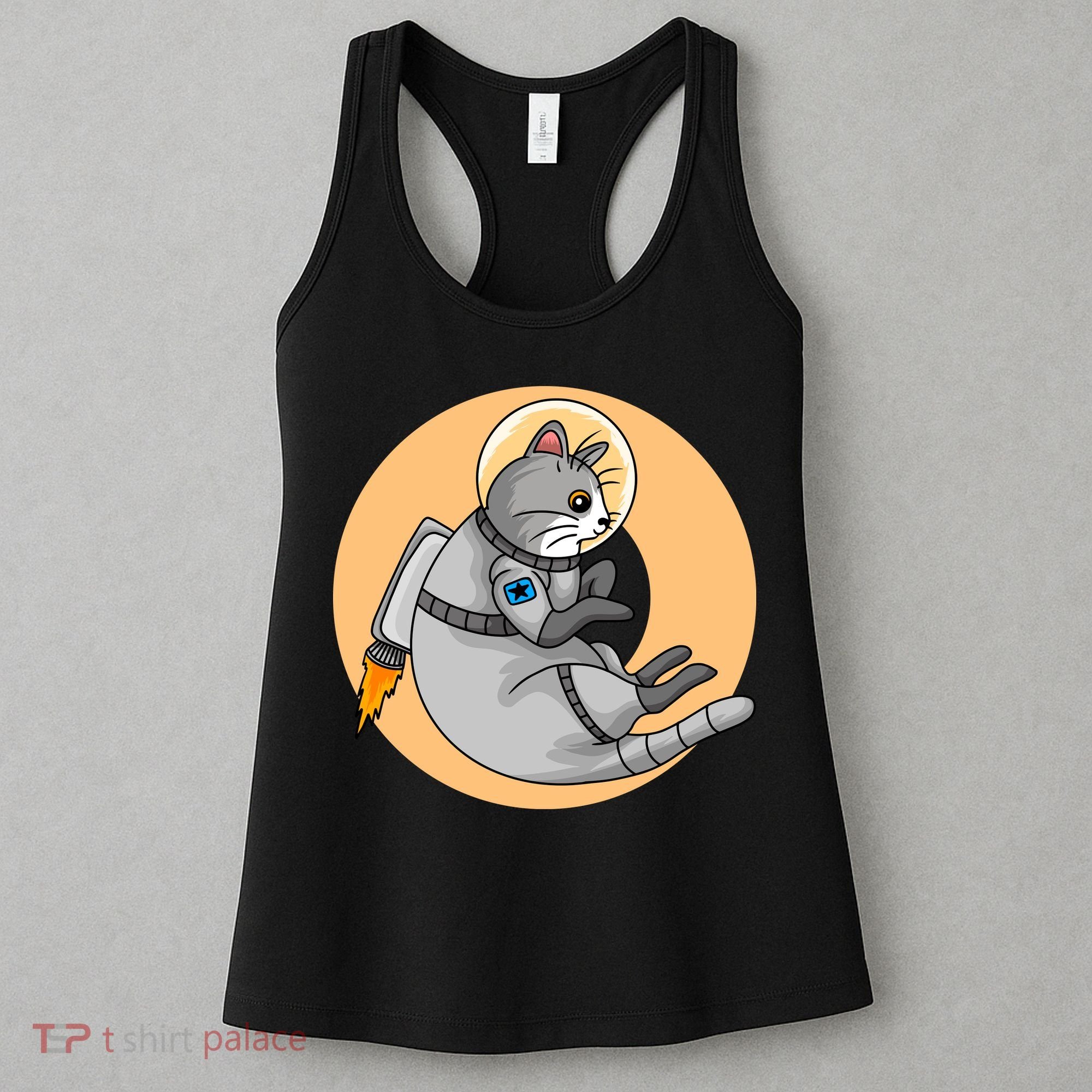 Astronaut Cat Women's Tank Top