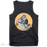 Astronaut Cat Tank Top thumb 0