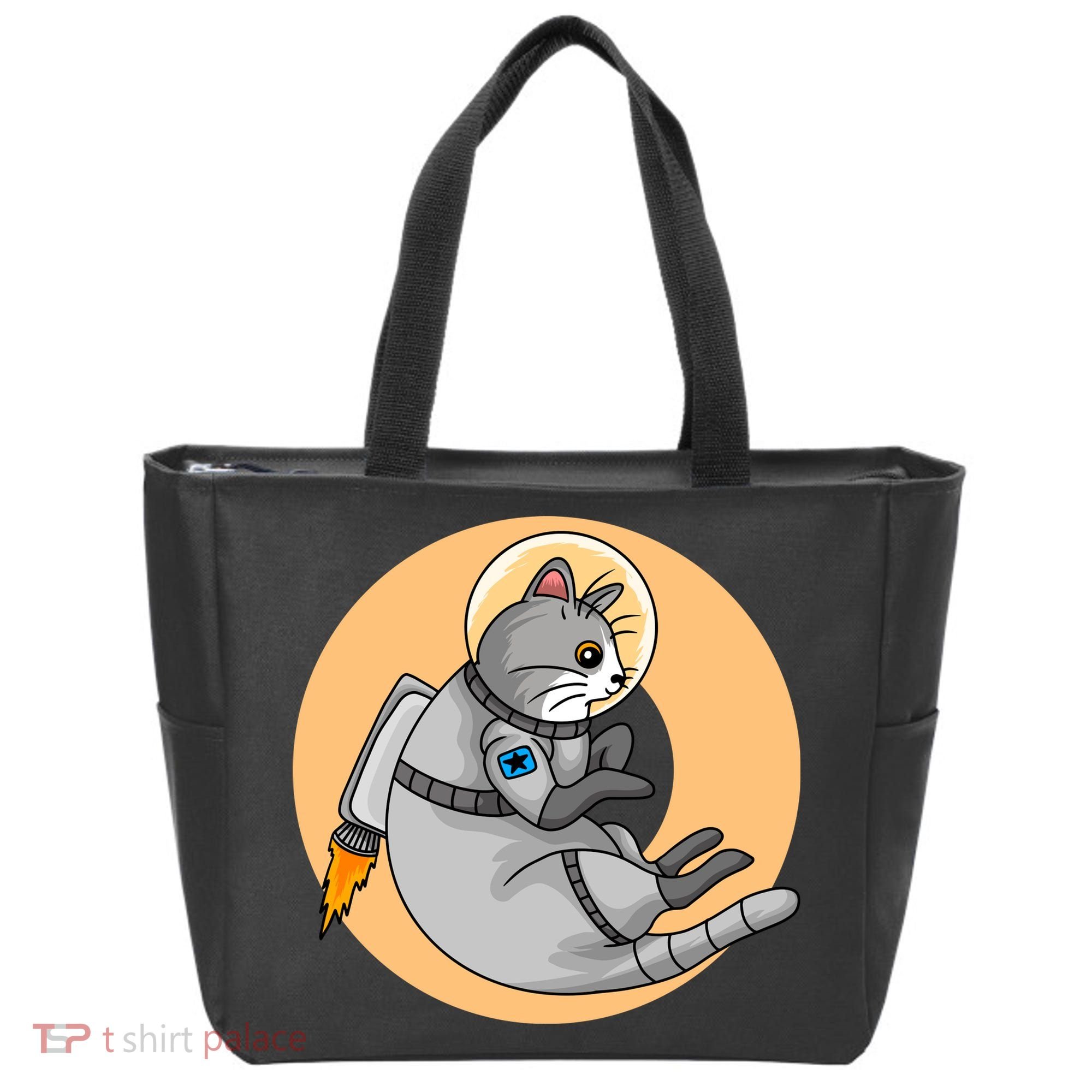 Astronaut Cat Tote Bag