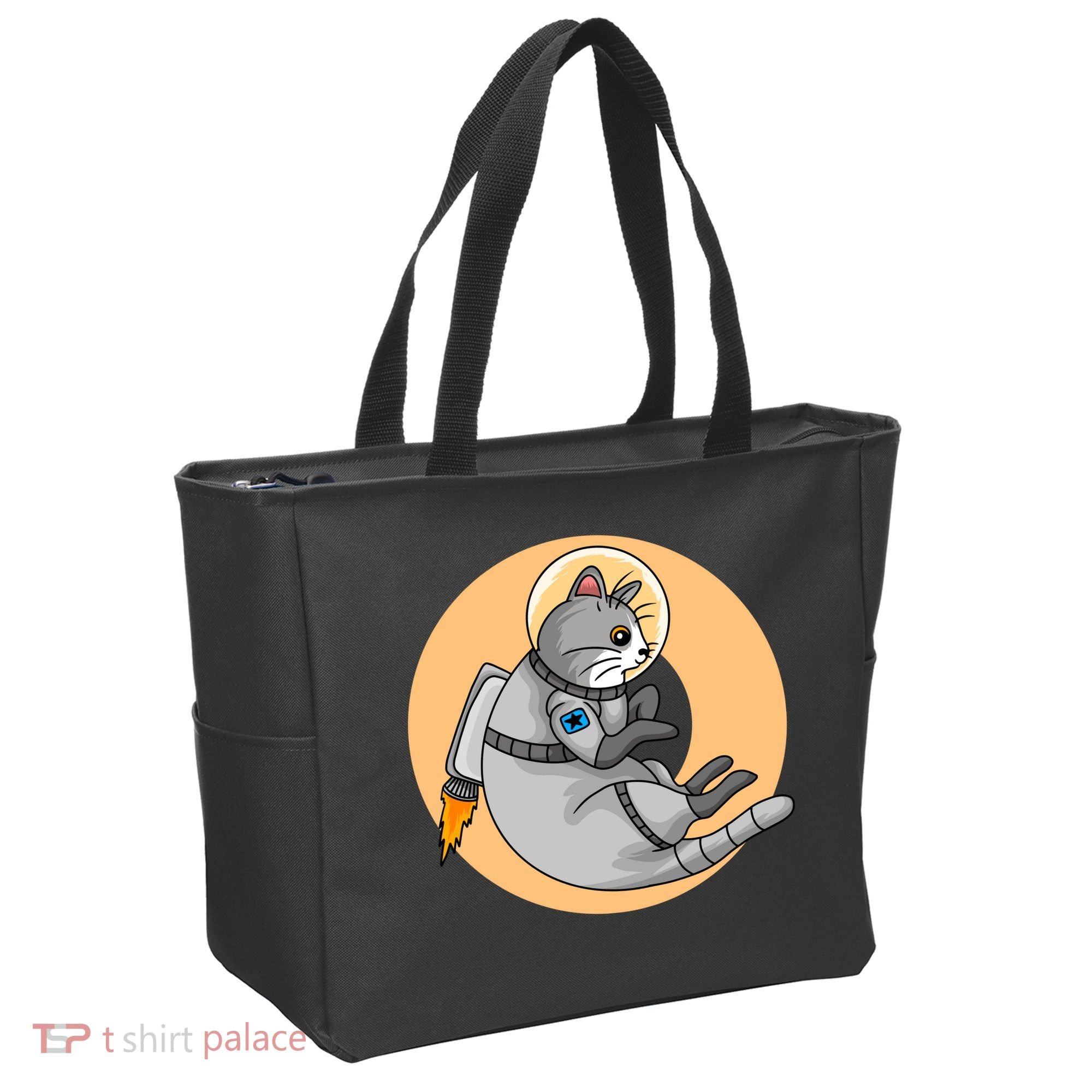 Astronaut Cat Tote Bag