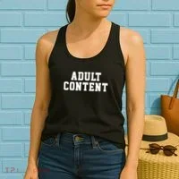 ADULT CONTENT Women's Tank Top thumb 2