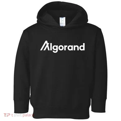 Algorand Cryptocurrency Toddler Hoodie