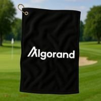 Algorand Cryptocurrency Golf Towel thumb 1