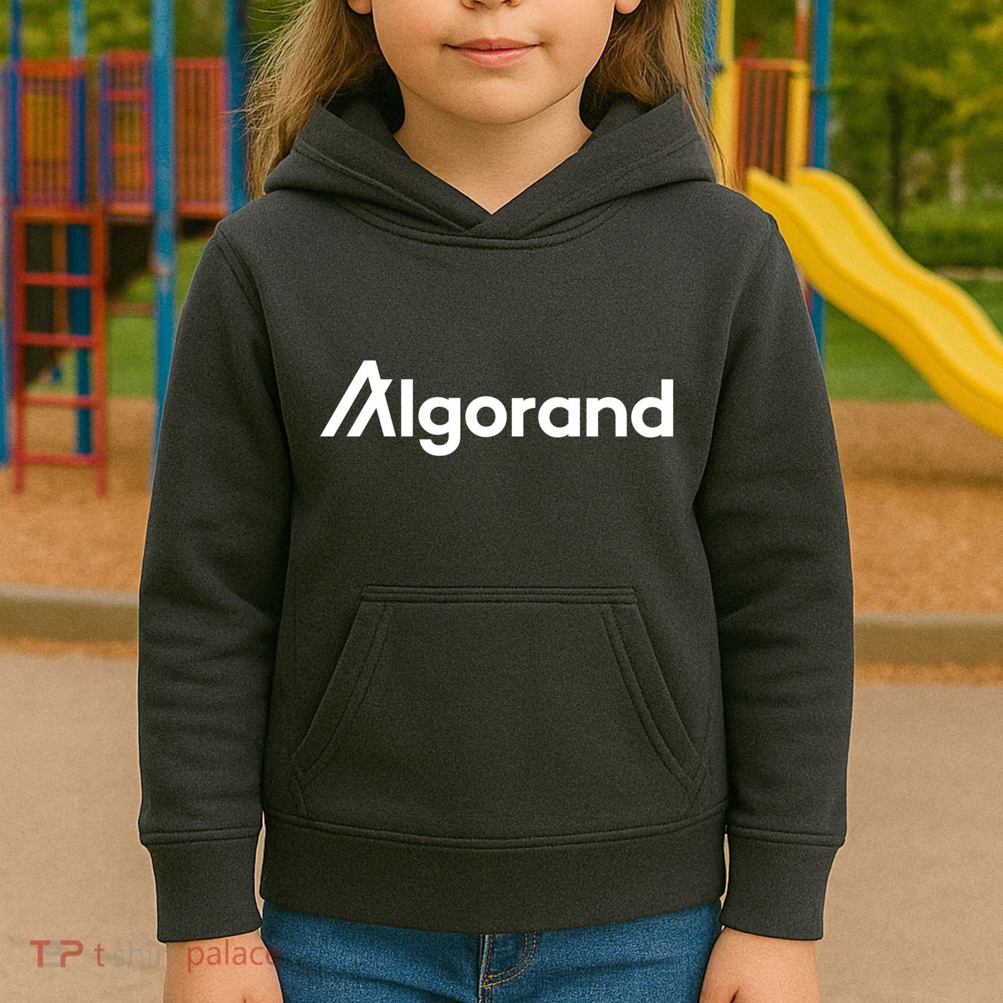 Algorand Cryptocurrency Kids Hoodie