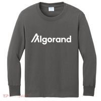 Algorand Cryptocurrency Kids Long Sleeve Shirt thumb 0