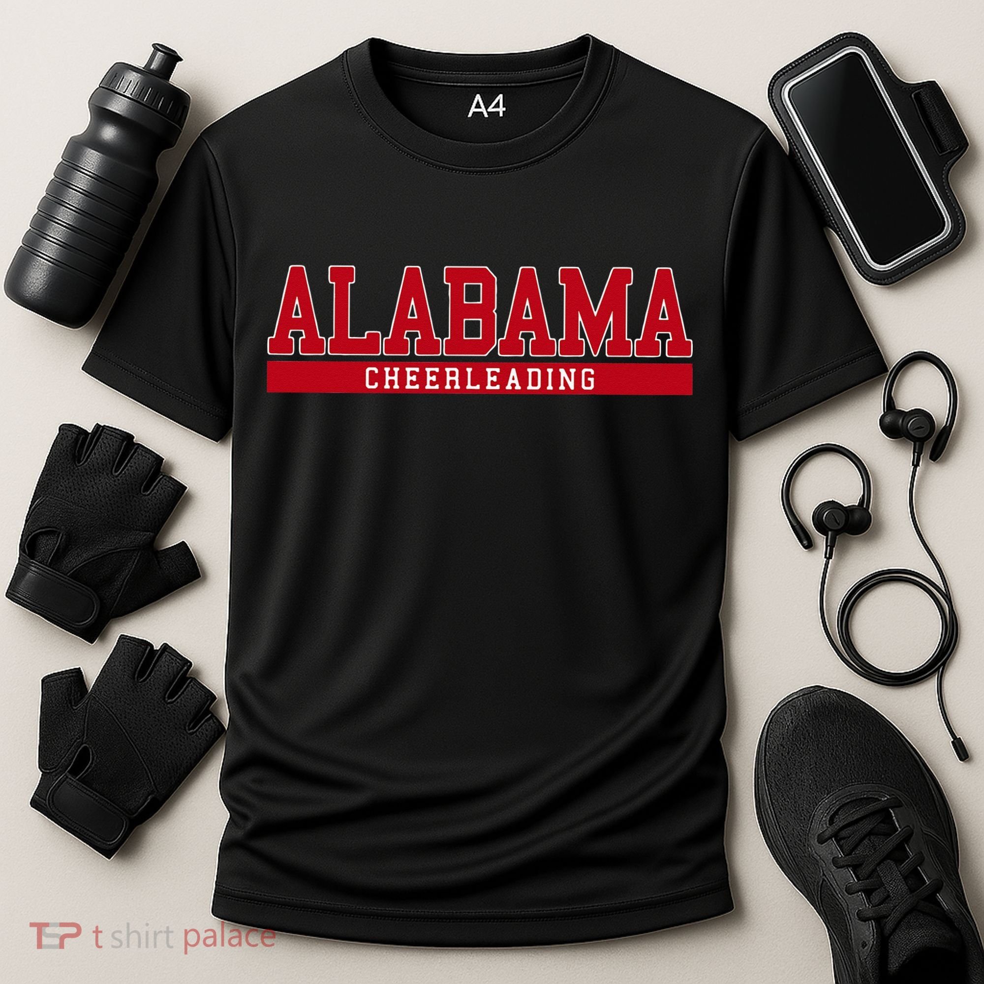 Alabama Cheerleading Cooling Performance Crew T-Shirt