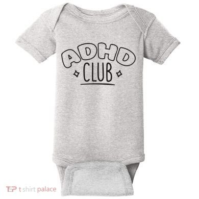 ADHD CLUB Baby Bodysuit