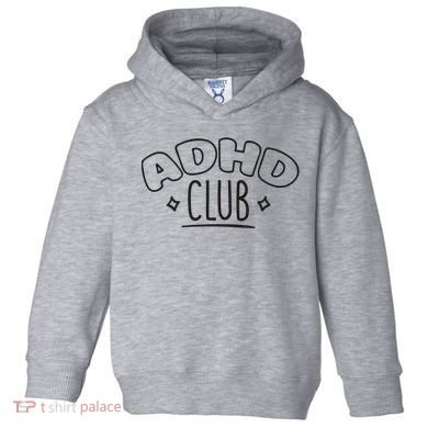 ADHD CLUB Toddler Hoodie