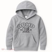 ADHD CLUB Kids Hoodie thumb 0