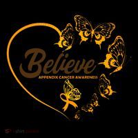 Appendix Cancer Awareness Believe Butterfly Heart Coffee Mug thumb 5