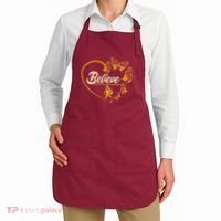 Appendix Cancer Awareness Believe Butterfly Heart Apron thumb 2