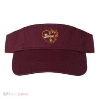 Appendix Cancer Awareness Believe Butterfly Heart Visor thumb 0