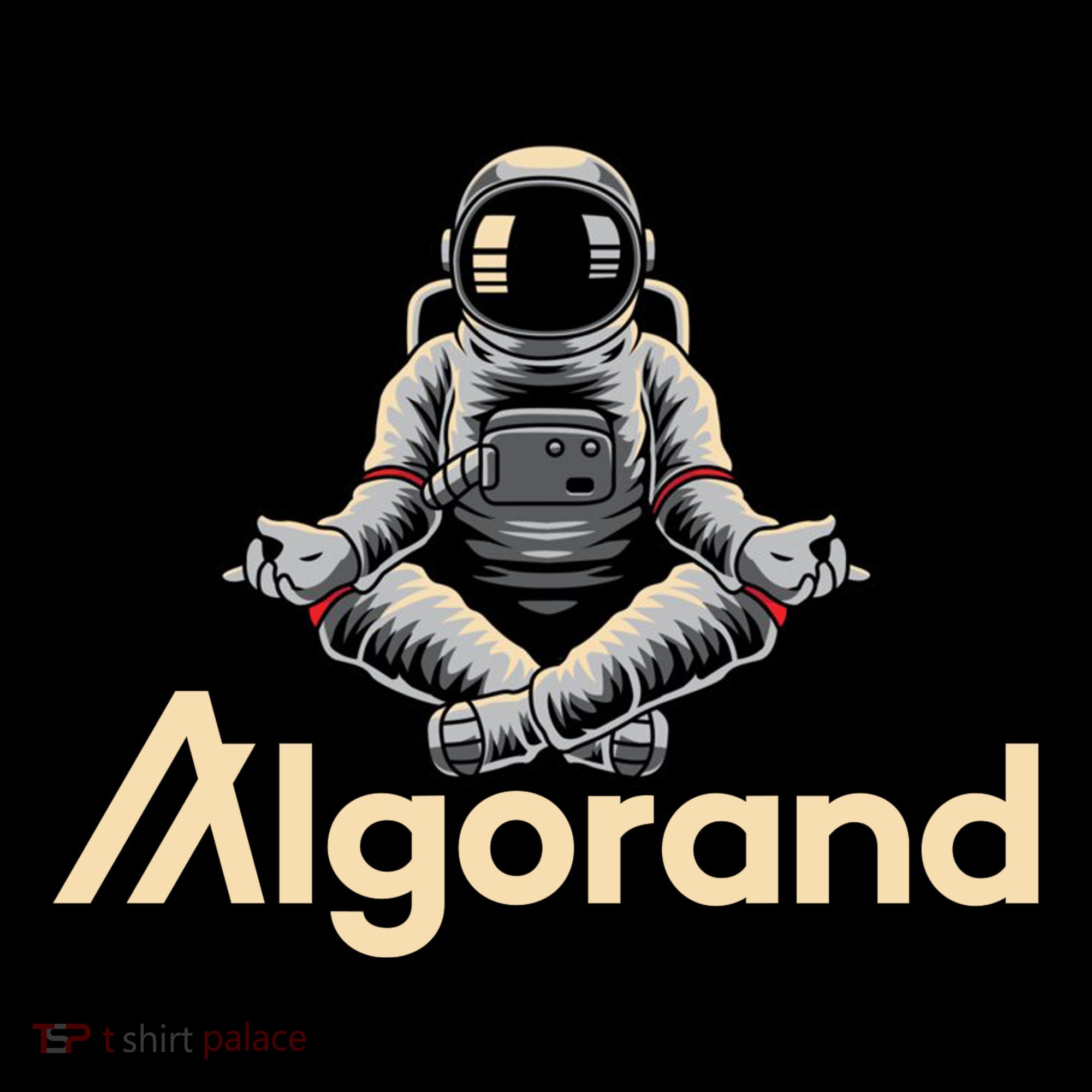 Algorand Crypto Astronaut USA-Made Doggie Bandana