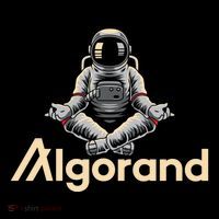 Algorand Crypto Astronaut Women's Hoodie thumb 2