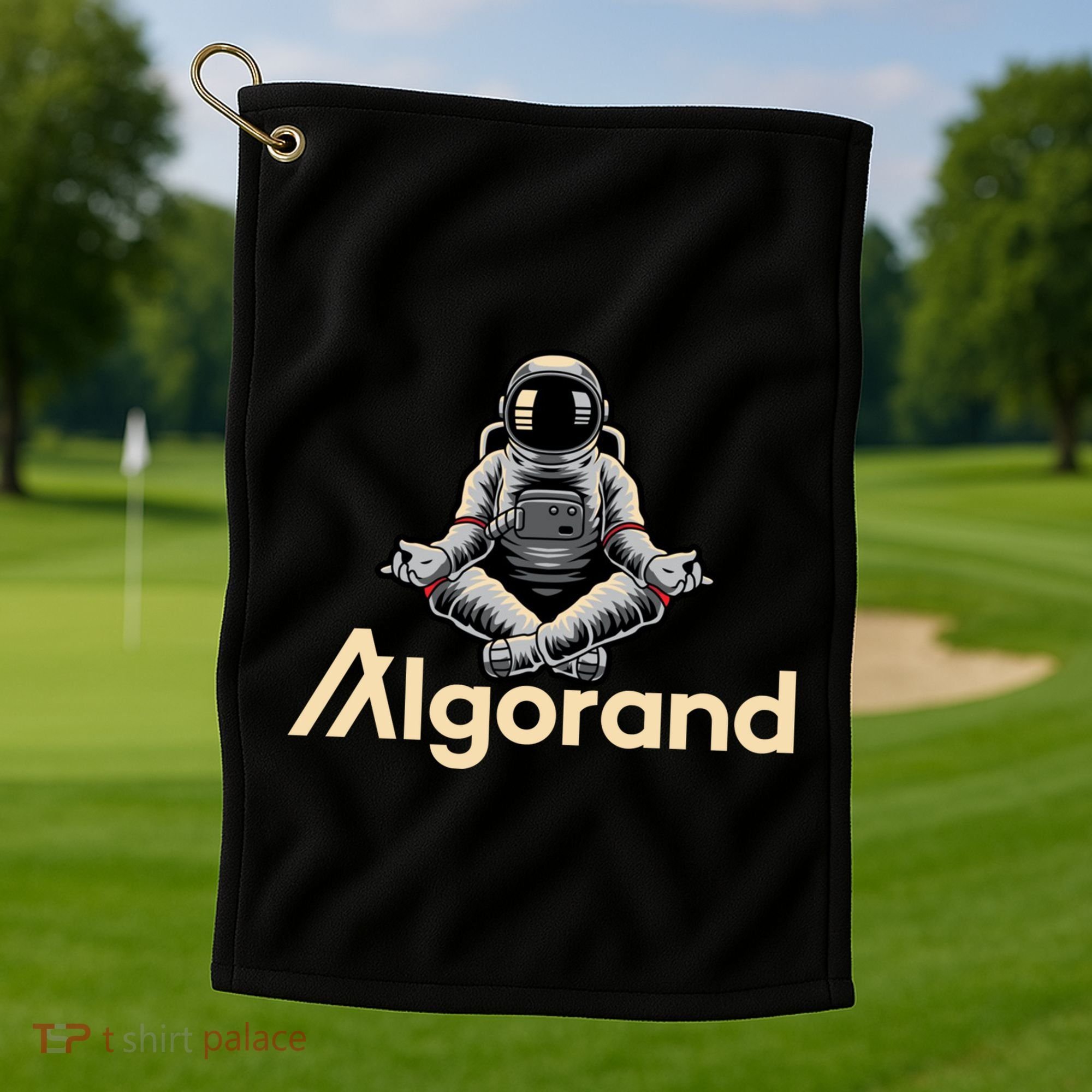 Algorand Crypto Astronaut Golf Towel