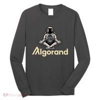 Algorand Crypto Astronaut Long Sleeve Shirt thumb 0