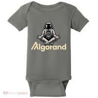 Algorand Crypto Astronaut Baby Bodysuit thumb 0