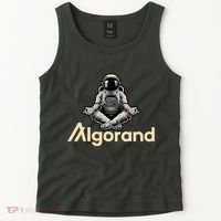 Algorand Crypto Astronaut Tank Top thumb 2
