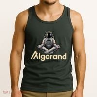 Algorand Crypto Astronaut Tank Top thumb 3