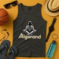 Algorand Crypto Astronaut Tank Top thumb 4