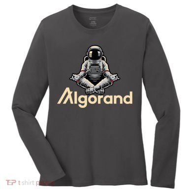 Algorand Crypto Astronaut Women's Long Sleeve Shirt