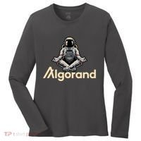 Algorand Crypto Astronaut Women's Long Sleeve Shirt thumb 0