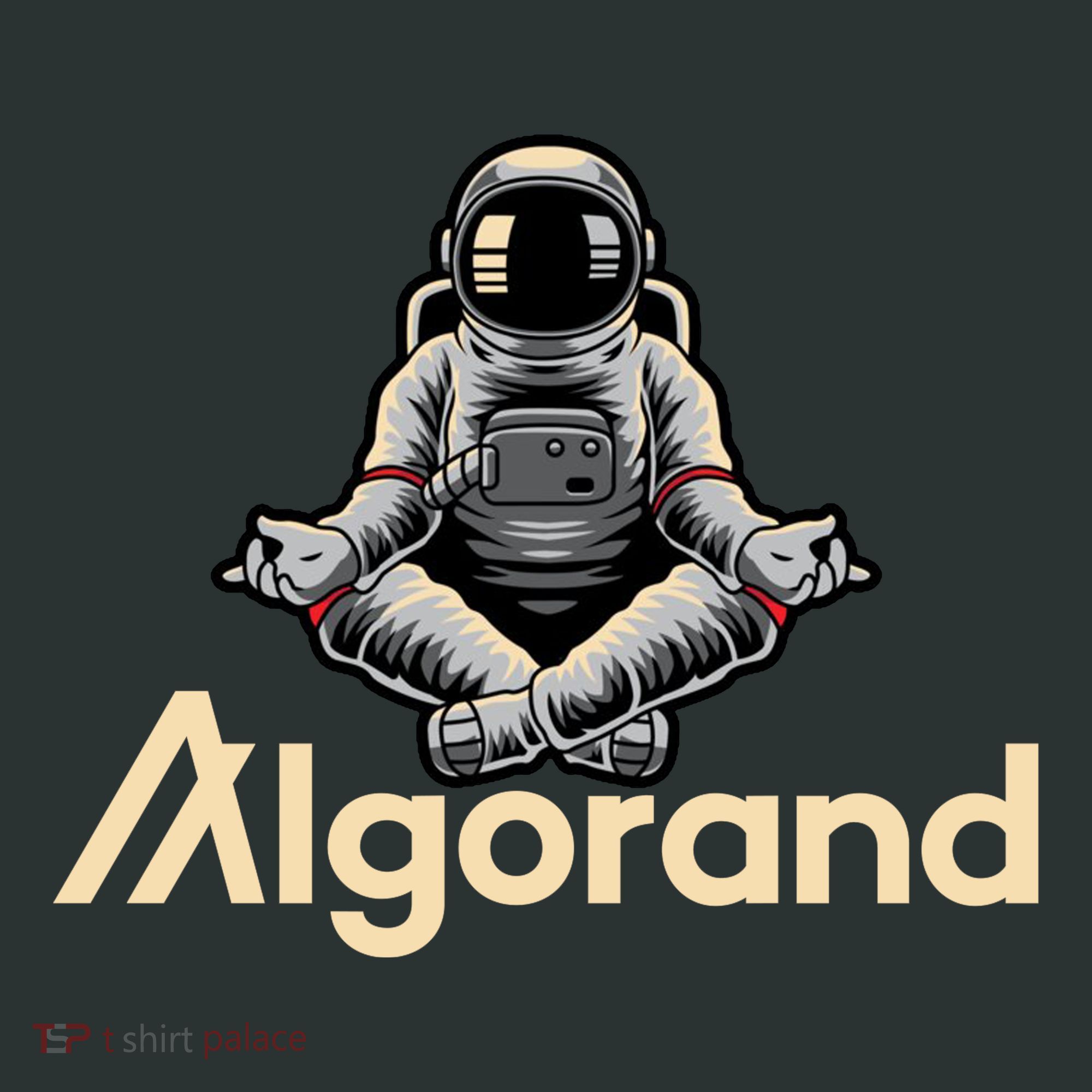 Algorand Crypto Astronaut Women's Long Sleeve Shirt