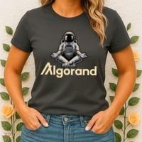 Algorand Crypto Astronaut Women's T-Shirt thumb 2
