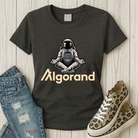 Algorand Crypto Astronaut Women's T-Shirt thumb 3