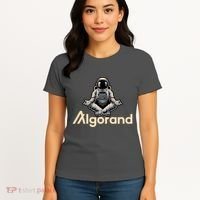 Algorand Crypto Astronaut Women's T-Shirt thumb 4