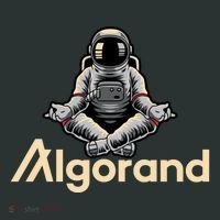 Algorand Crypto Astronaut Women's T-Shirt thumb 6