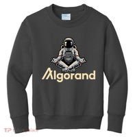 Algorand Crypto Astronaut Kids Sweatshirt thumb 0
