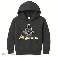 Algorand Crypto Astronaut Kids Hoodie thumb 0