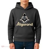 Algorand Crypto Astronaut Kids Hoodie thumb 4