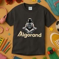 Algorand Crypto Astronaut Kids T-Shirt thumb 3