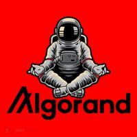 Algorand Crypto Astronaut Santa Hat thumb 1