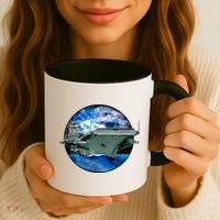 Aircraft Carrier Coffee Mug thumb 3