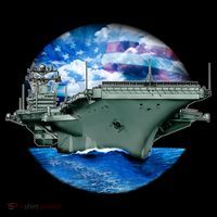 Aircraft Carrier Women's Hoodie thumb 2