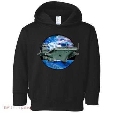 Aircraft Carrier Toddler Hoodie