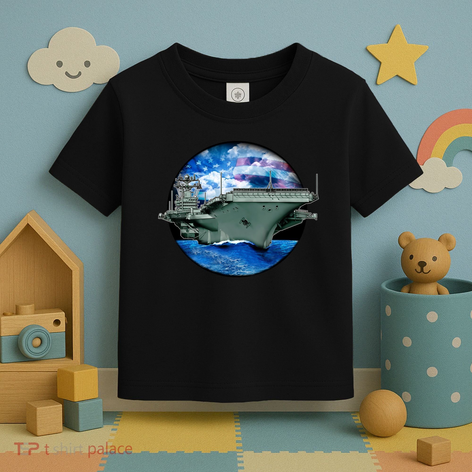 Aircraft Carrier Toddler T-Shirt