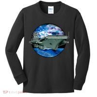 Aircraft Carrier Kids Long Sleeve Shirt thumb 0