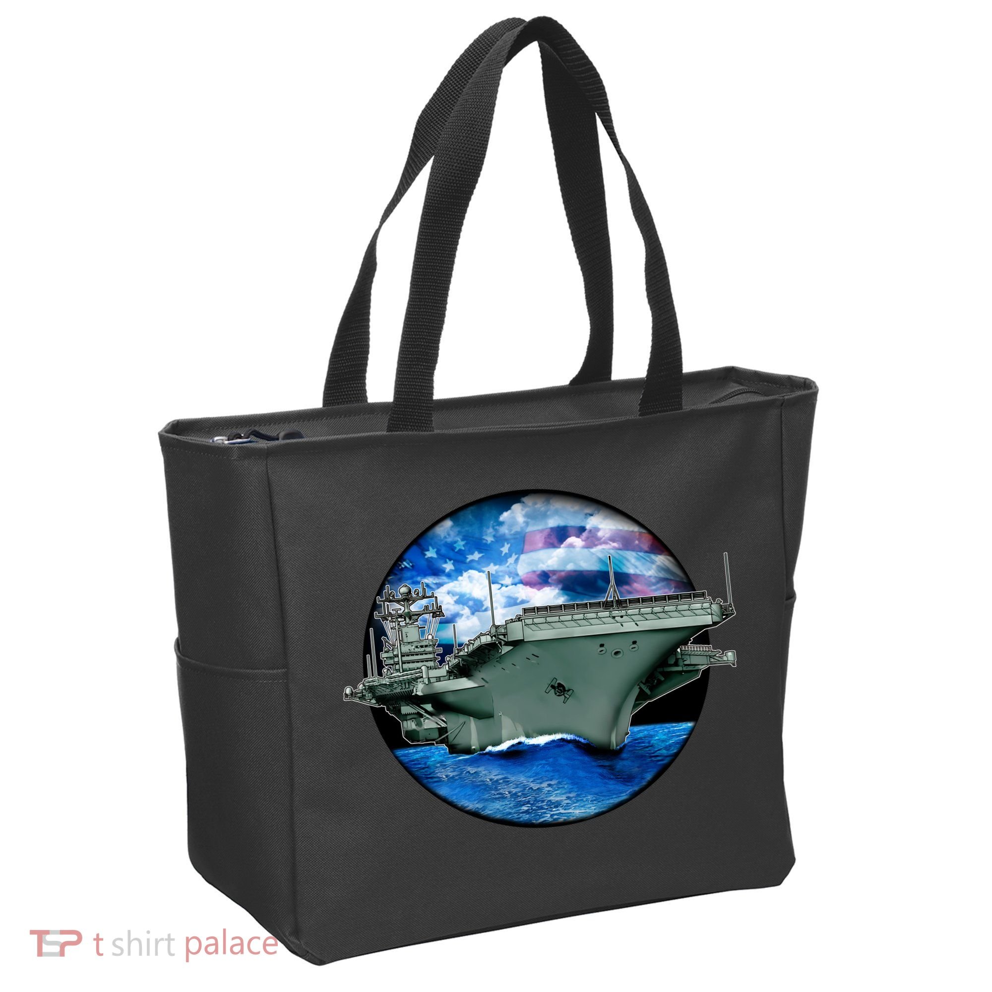 Aircraft Carrier Tote Bag