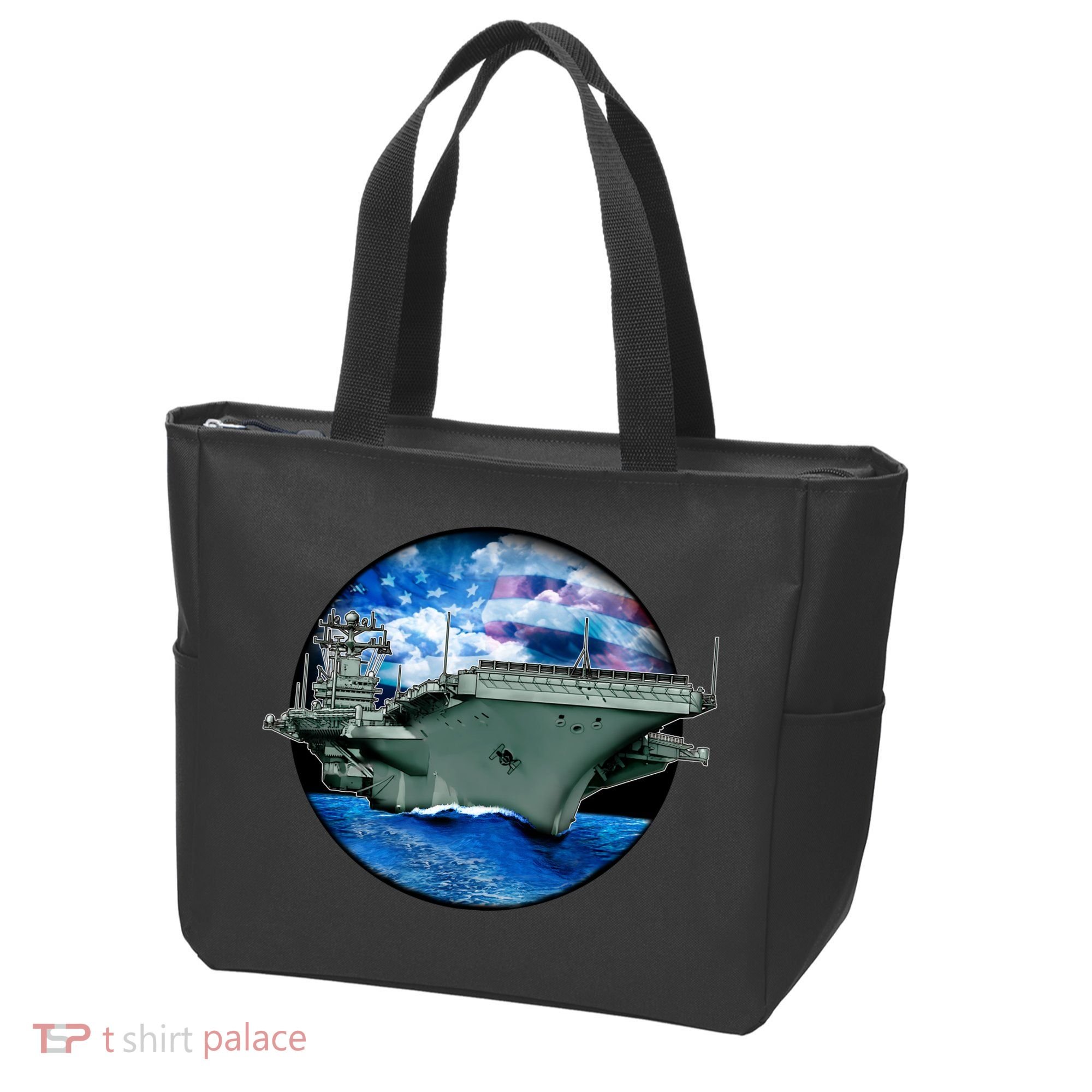 Aircraft Carrier Tote Bag